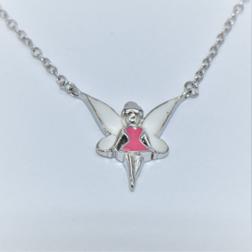 Hand made silver Necklace for children (Fairy)