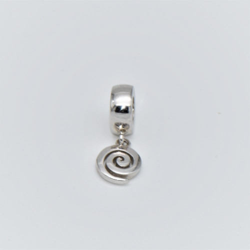 Silver Element (spiral)  hand made traditional Greek jewellery
