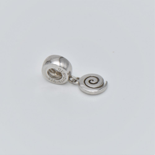 Silver Element (spiral)  hand made traditional Greek jewellery